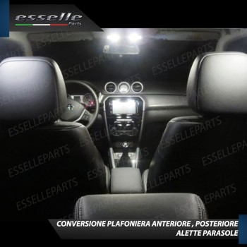 Kit LED interni + LED Targa 6000K Bianco Canbus Suzuki Vitara con Tetto Panoramico