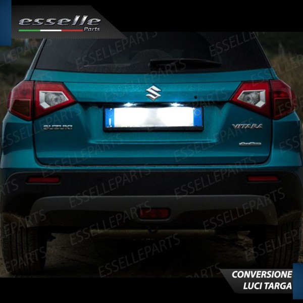 Kit LED interni + LED Targa 6000K Bianco Canbus Suzuki Vitara con Tetto Panoramico