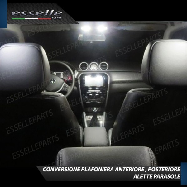 Kit LED interni Completo 6000K Bianco Canbus Suzuki Vitara con Tetto Panoramico
