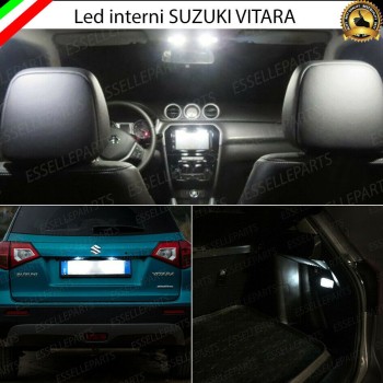 Kit LED interni + LED Targa 6000K Bianco Canbus Suzuki Vitara senza tetto panoramico