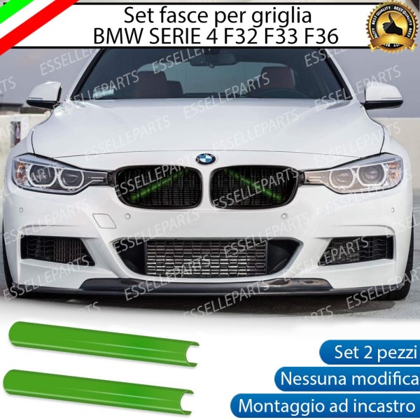 Set Cover - VERDE - per Radiatore ad Incastro BMW SERIE 4 F32