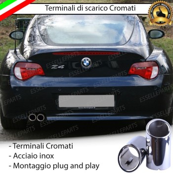Terminale di scarico cromato MARMITTA FINALINO CROMATO INOX BMW Z4