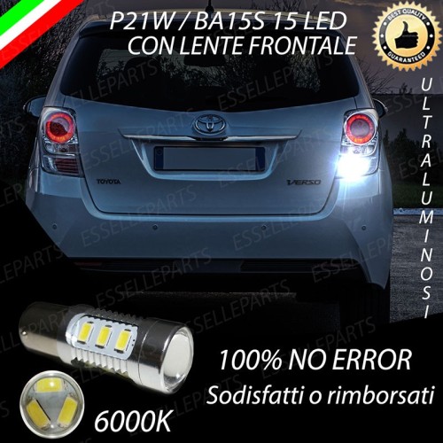 Luce Retromarcia 15 LED Toyota Verso CON LENTE FRONTALE