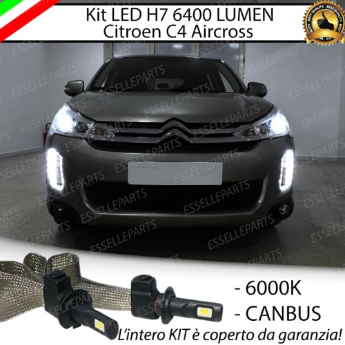 Kit Full LED H7 6400 LUMEN Anabbaglianti CITROEN C4 AIRCROSS