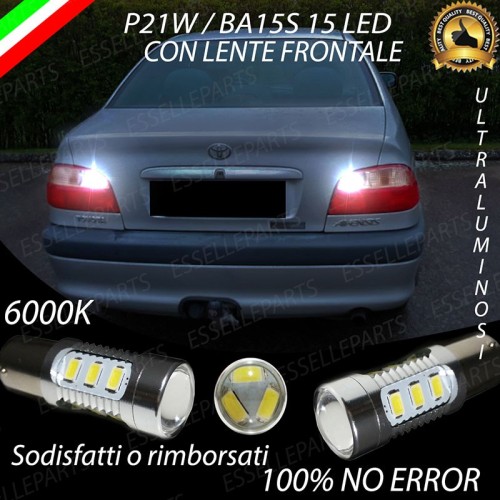Luci Retromarcia 15 LED Toyota Avensis MK1 CON LENTE FRONTALE