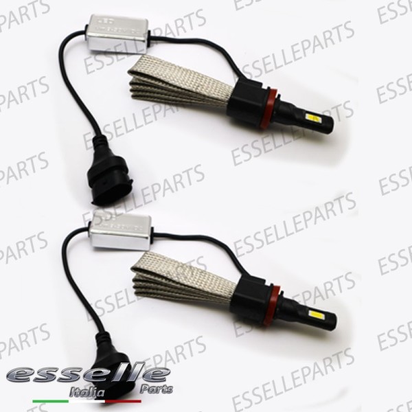 Kit FULL LED H16 6400 LUMEN Canbus 6000K Bianco Ghiaccio