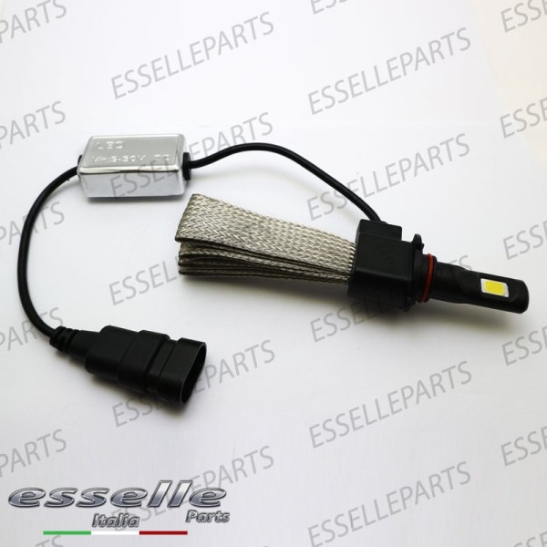 Kit FULL LED H10 6400 LUMEN Canbus 6000K Bianco Ghiaccio