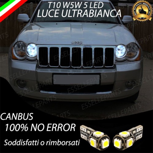 Luci posizione 5 LED Canbus JEEP GRAND CHEROKEE III
