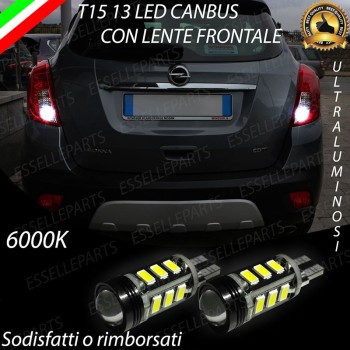 Luci Retromarcia Led Canbus OPEL MOKKA X Luce Bianca No Error