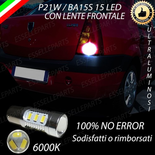 Luce Retromarcia 15 LED Dacia Logan I CON LENTE FRONTALE