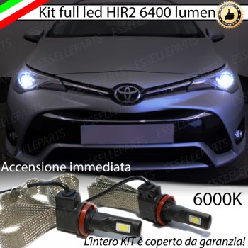 Kit Full LED HIR2 6400 Lumen 6000K  TOYOTA AVENSIS T27 DAL 05-2015