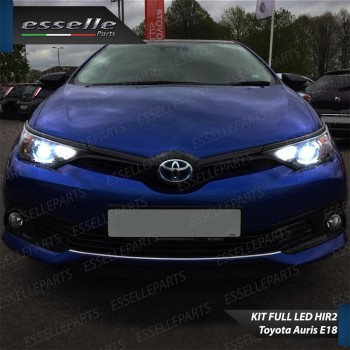 Kit Full LED HIR2 6400 LUMEN Anabbaglianti + Abbaglianti TOYOTA AURIS II