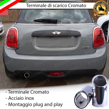 Terminale di scarico cromato MINI COOPER F54 F55 F56 F57
