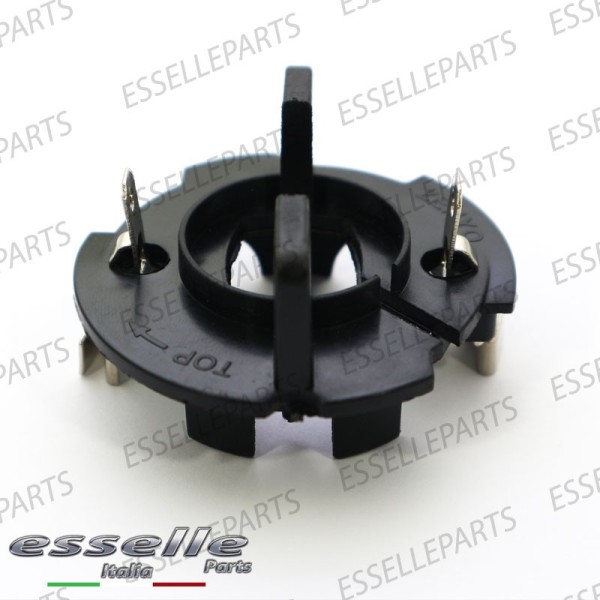 Coppia adattatori portalampade H7 per kit Xenon auto