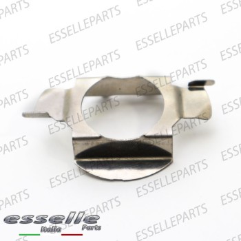 COPPIA ADATTATORI PORTALAMPADE KIT XENON H7 clip lampade xenon