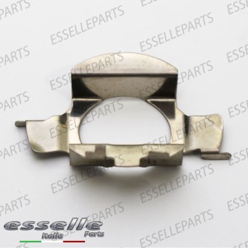 COPPIA ADATTATORI PORTALAMPADE KIT XENON H7 clip lampade xenon