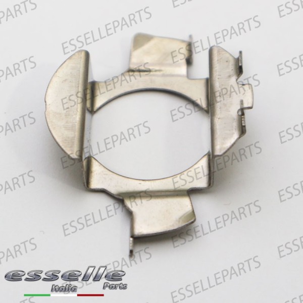 COPPIA ADATTATORI PORTALAMPADE KIT XENON H7 clip lampade xenon