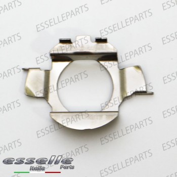 COPPIA ADATTATORI PORTALAMPADE KIT XENON H7 clip lampade xenon