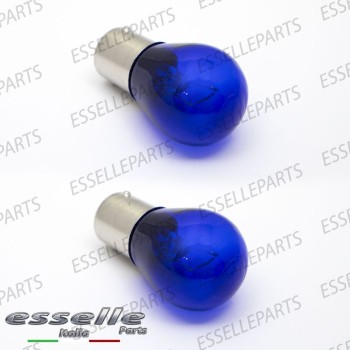 Coppia Lampade P21W Blue Effetto Xenon Luce bianca