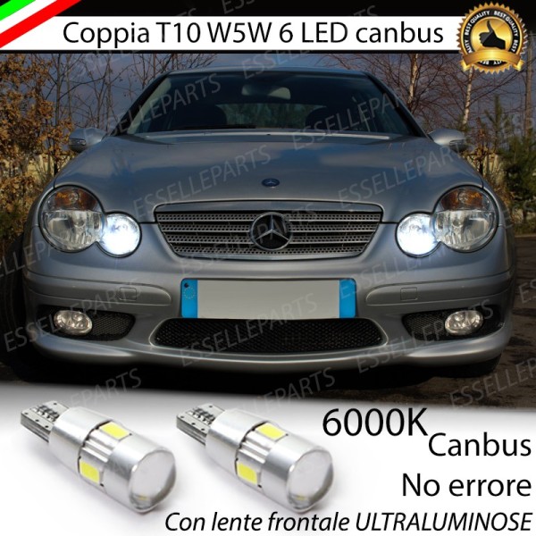 Luci posizione 6 LED Canbus 400 Lumen