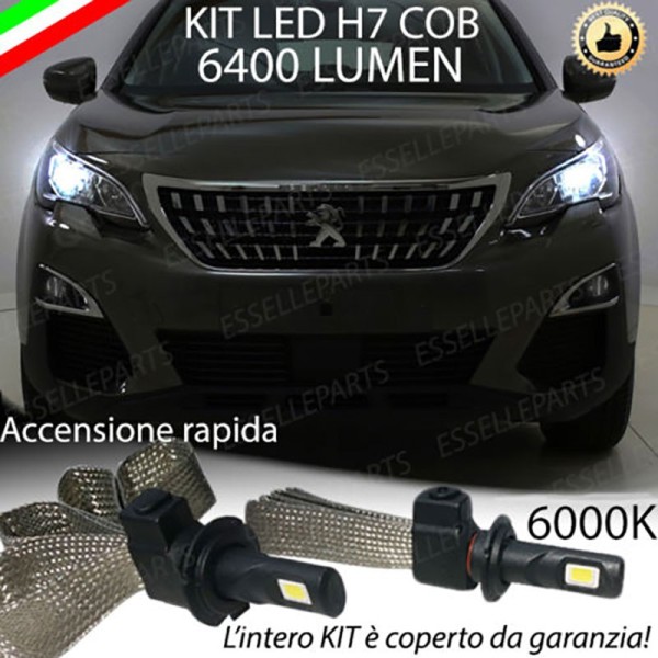 Kit Full LED H7 6400 LUMEN Anabbaglianti PEUGEOT 5008 II