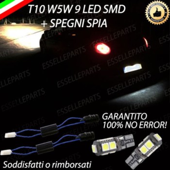 Coppia Luci Targa 9 LED Per Fiat Croma MK2 Restyling Canbus 6000K Bianco Coppia Luci Targa 9 LED Per Fiat Croma MK2 Restyling Canbus 6000K Bianco