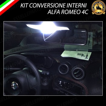 Led interni alfa 4C canbus 6000k