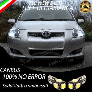 Luci Di Posizione 5 LED per Toyota IQ Canbus 6000K Bianco