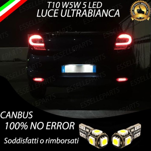 Luci Targa 5 LED Per Suzuki Baleno Canbus 6000K Bianco