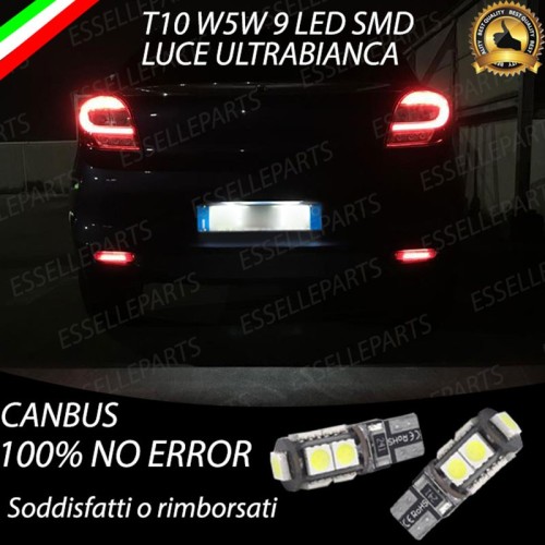 Luci Targa 9 LED per Suzuki Baleno Canbus 6000K Bianco