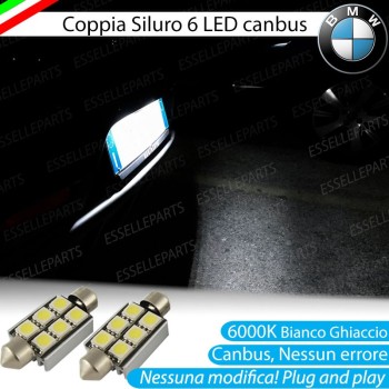 Luci Targa a LED per Bmw Serie 5 E34 6000K Canbus No error