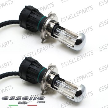 Kit Xenon AC H4 BILED completo 6000K bianco ghiaccio