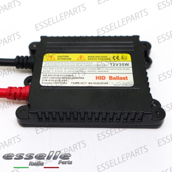 Kit Xenon AC H4 BILED completo 6000K bianco ghiaccio