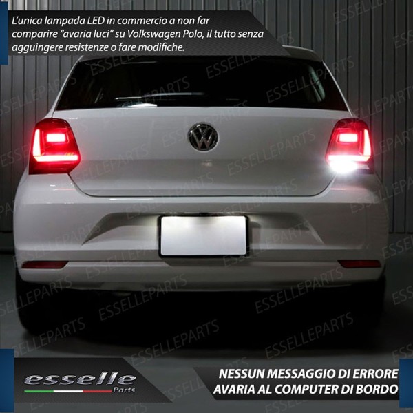 Lampada Retromarcia P12W Canbus 3.0 LED 6000K VW Polo 6R 6C1 Dal 2014
