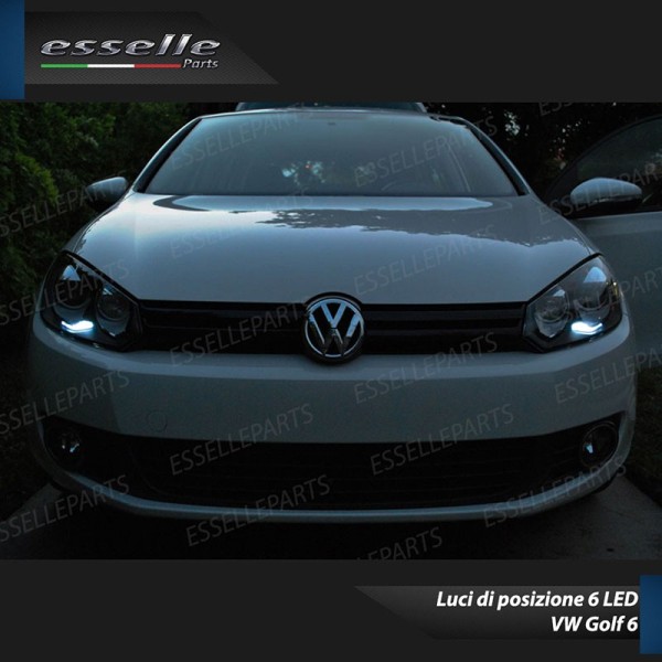 Luci Di Posizione 6 LED Per Volkswagen Golf 6 Luce Bianca