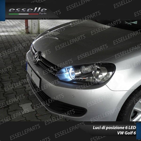 Luci Di Posizione 6 LED Per Volkswagen Golf 6 Luce Bianca
