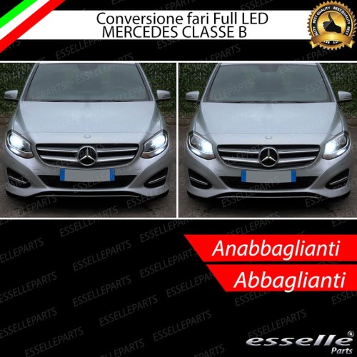 Conversione Fari Full LED 6000K bianco Mercedes Classe B W246