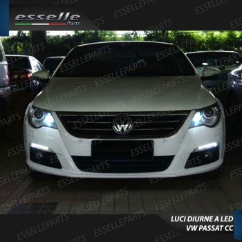 Coppia Luci diurne DRL P12W Canbus 3.0 LED 135 LED 6000K VW Passat CC Pre-Restyling