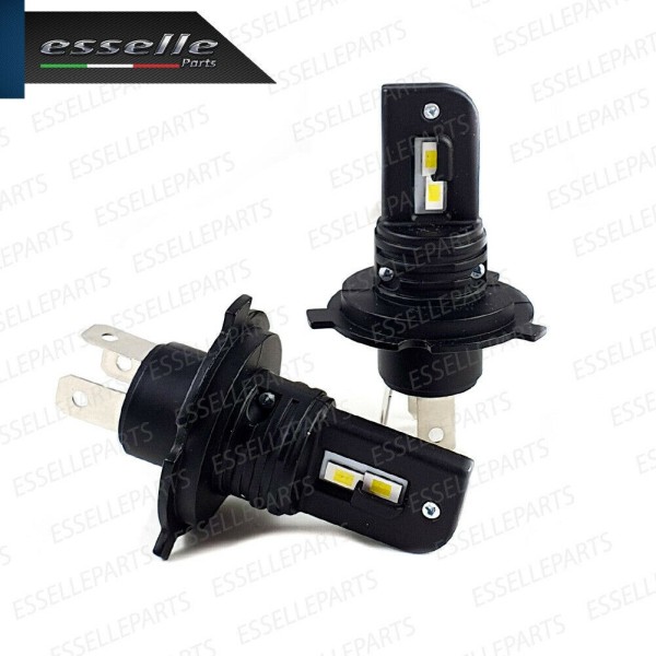 Kit FULL LED H19 ULTRA COMPATTA 8000 LUMEN Canbus 6000K Bianco Ghiaccio