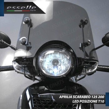 Luce posizione T10 5 LED Canbus Aprilia Scarabeo 200 2007-2012