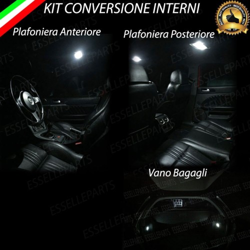 Kit LED interni Medium Pack 6000K Bianco Canbus Alfa Romeo 159 Station Wagon