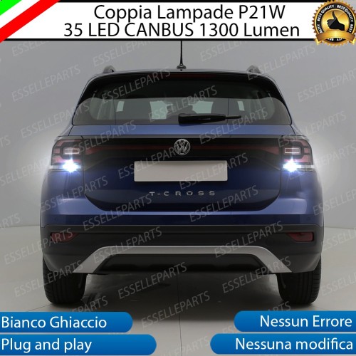 Coppia lampade retromarcia CANBUS 3.0 VW T-cross
