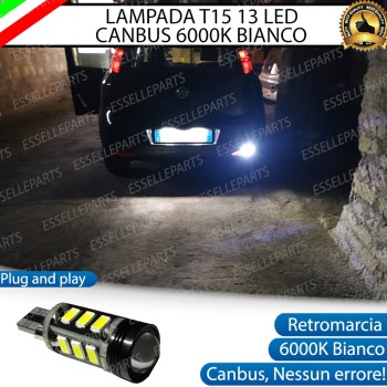 Luci Retromarcia Led Canbus FIAT PUNTO Luce Bianca No Error
