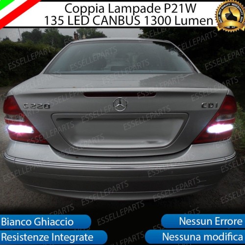 Luci Retromarcia Led Canbus MERCEDES CLK W209 Luce Bianca No Error