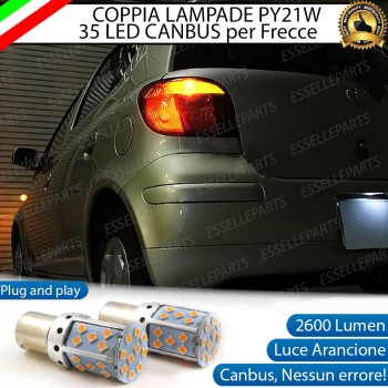 Coppia Frecce Posteriori PY21W 35 LED Canbus TOYOTA Yaris 1 Coppia Frecce Posteriori PY21W 35 LED Canbus TOYOTA Yaris 1