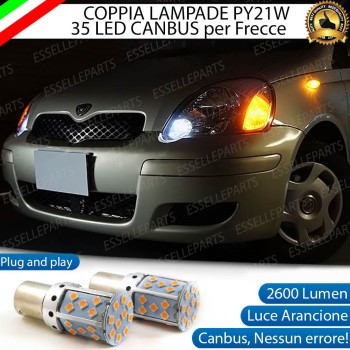 Coppia Frecce Anteriori PY21W 35 LED Canbus Toyota Yaris 1 Coppia Frecce Anteriori PY21W 35 LED Canbus Toyota Yaris 1