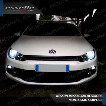 Coppia luci di posizione T10 W5W 6 LED canbus 6000K Volkswagen Scirocco Pre-Restyling