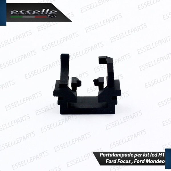 COPPIA ADATTATORI PORTALAMPADE KIT led H1 clip lampade led