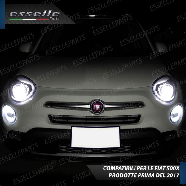Lampade Luci diurne DRL P12W Canbus LED 6000K Fiat 500X Fino al 2016