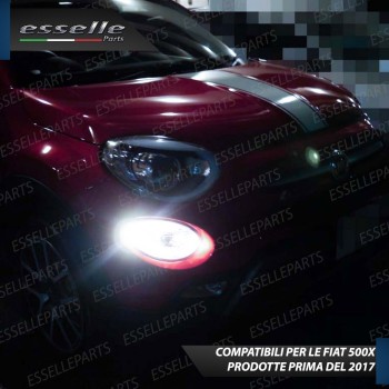 Lampade Luci diurne DRL P12W Canbus LED 6000K Fiat 500X Fino al 2016